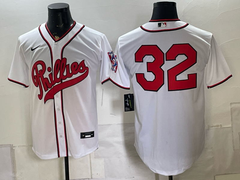 Men 2026 Philadelphia Phillies #32 white Game Nike MLB Jersey 082300